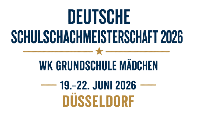 Deutsche Schulschachmeisterschaft 2026 in Düsseldorf